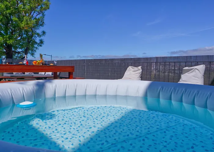 Διαμέρισμα Portucale ! Santa Clara Terrace & Jacuzzi